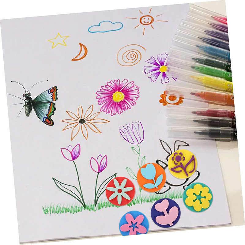 6 pçs/saco selos de espuma par - Art Craft 3 Year Old avaliação e preço