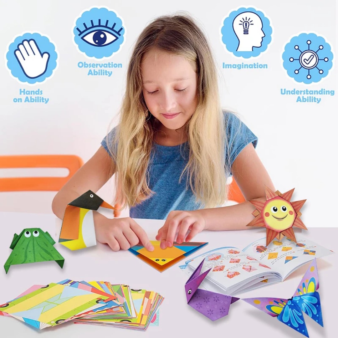 Novo Kit de Origami com 30 Fol - Art Craft 3 Year Old avaliação e preço