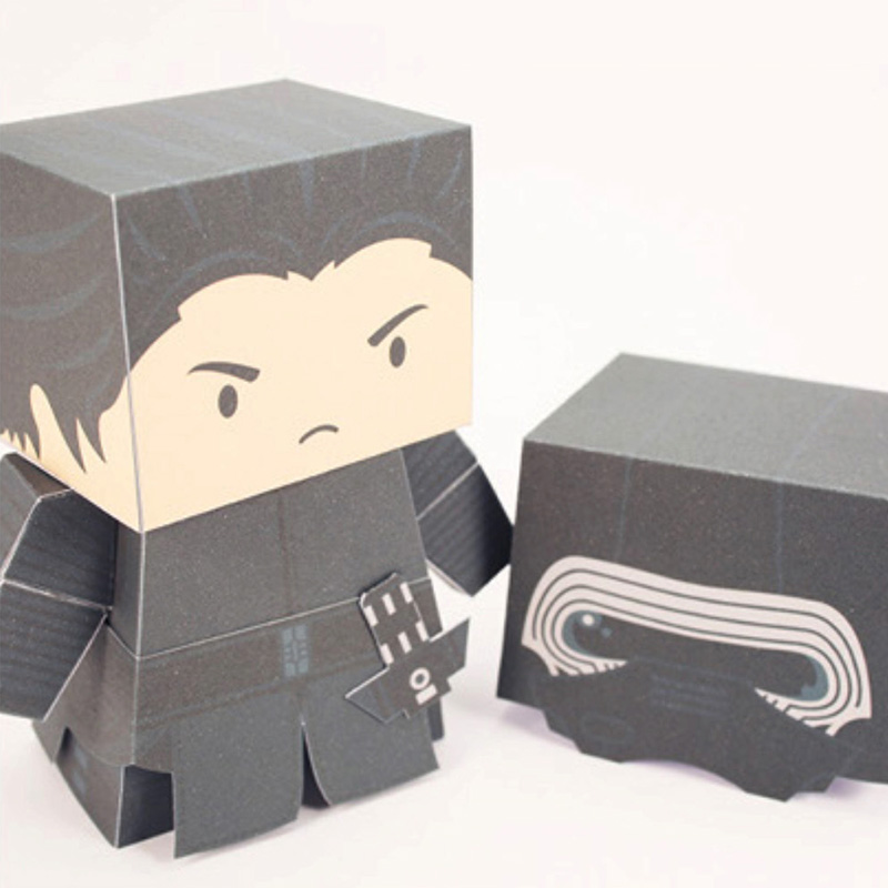 Escuro aprendiz modelo de pape - Art Craft With Cardboard avaliação e preço