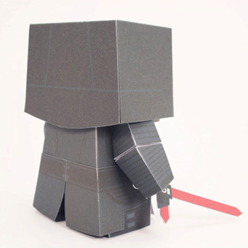 Escuro aprendiz modelo de pape - Art Craft With Cardboard avaliação e preço