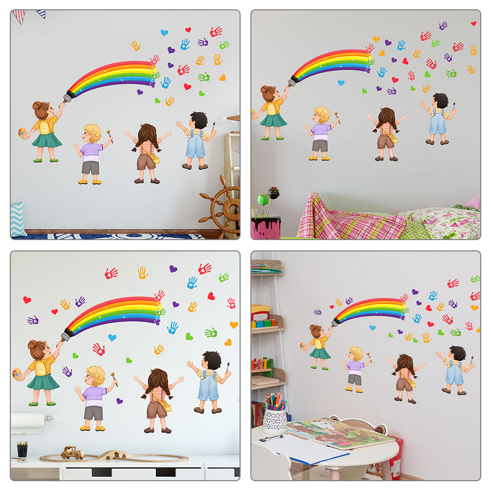 Adesivo de Parede Arco-Íris DI - Art And Craft For Nursery avaliação e preço