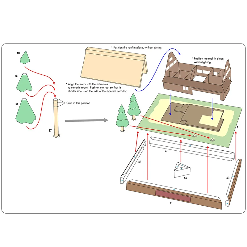 Japão cottage gasshozukuri min - Art Craft With Cardboard avaliação e preço