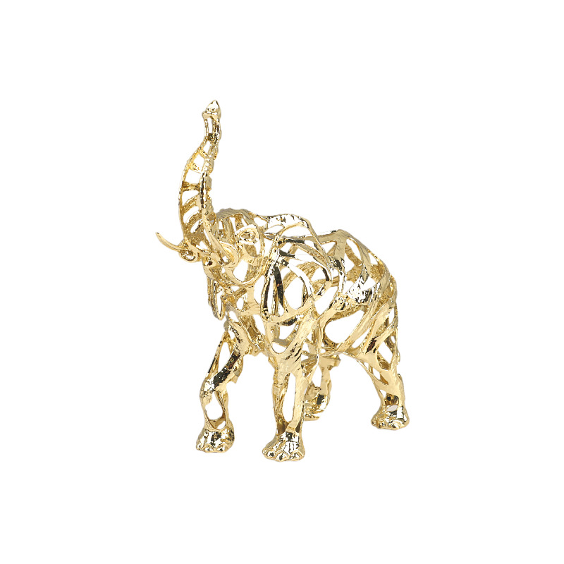 Artesanato de metal escultura  - Art Craft Elephant avaliação e preço