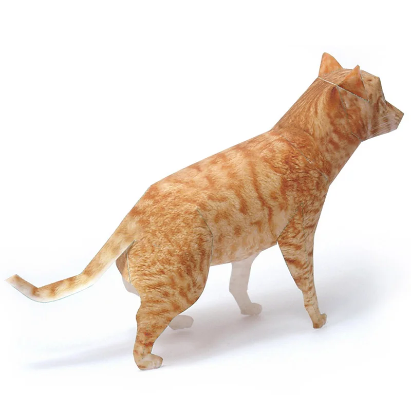 Ocicat gato laranja tabby orig - Art Craft With Cardboard avaliação e preço
